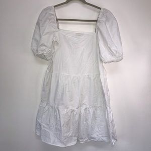 H&M White Dress Sz S